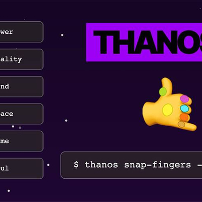 ThanosJS - làm biến mất 1 nửa DỮ LIỆU PC với 1 dòng lệnh