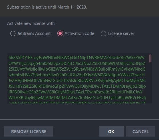jetbrains-activation-code